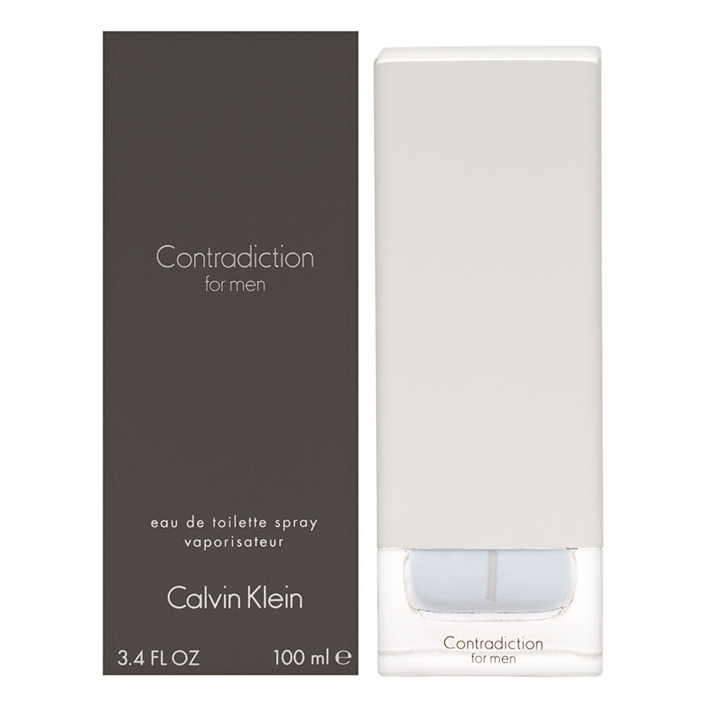 Calvin Klein Contradiction by Calvin Klein for Men 3.4 oz Eau de Toilette Spray