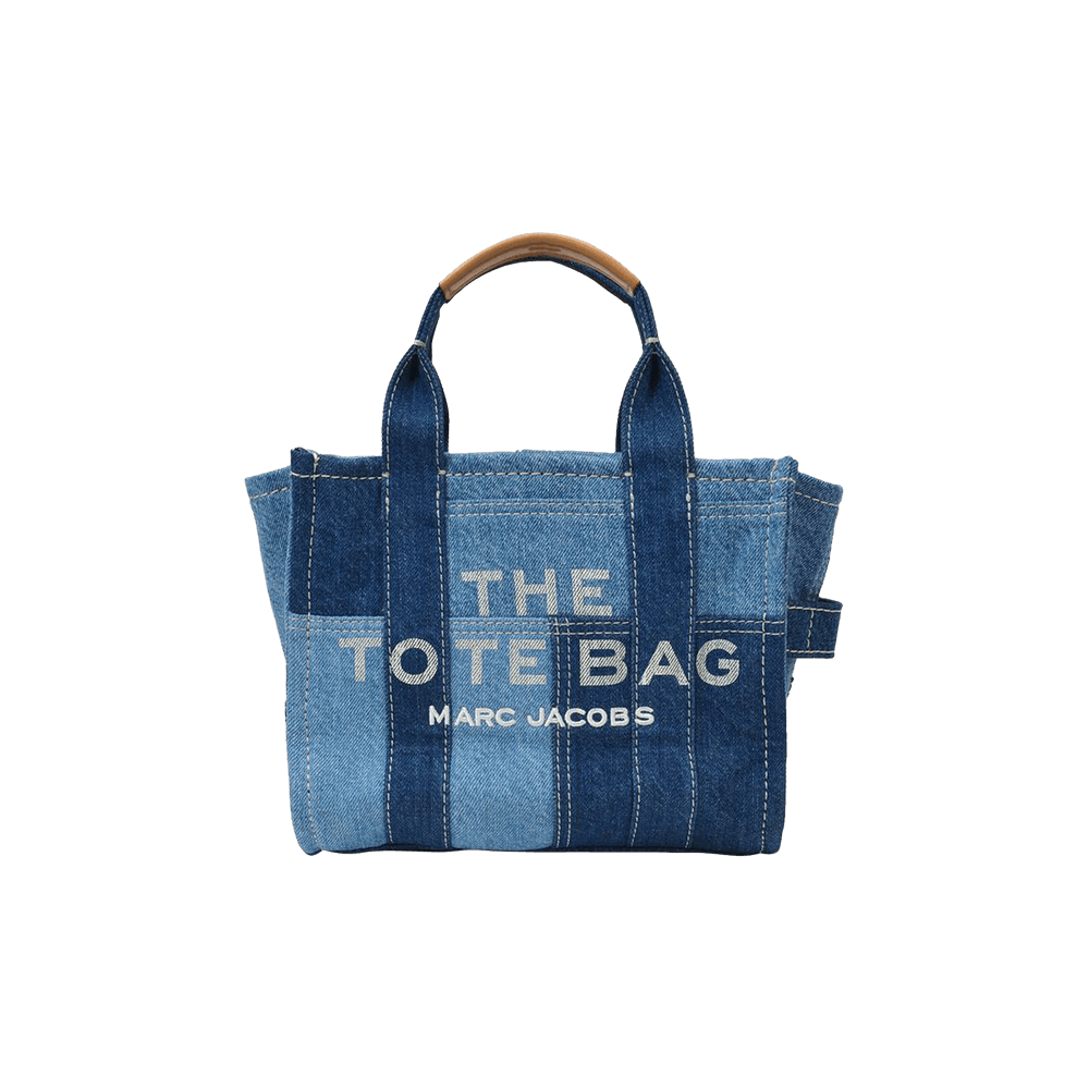Marc Jacobs Denim Mini Tote Bag Blue
