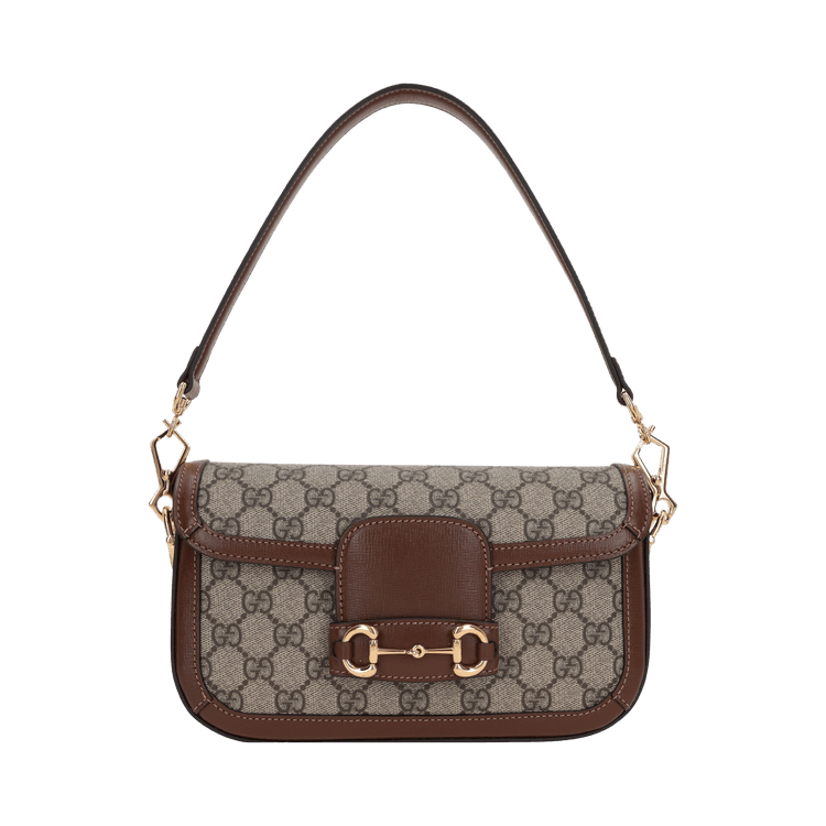 Gucci Horsebit 1955 Shoulder Bag Beige/Ebony