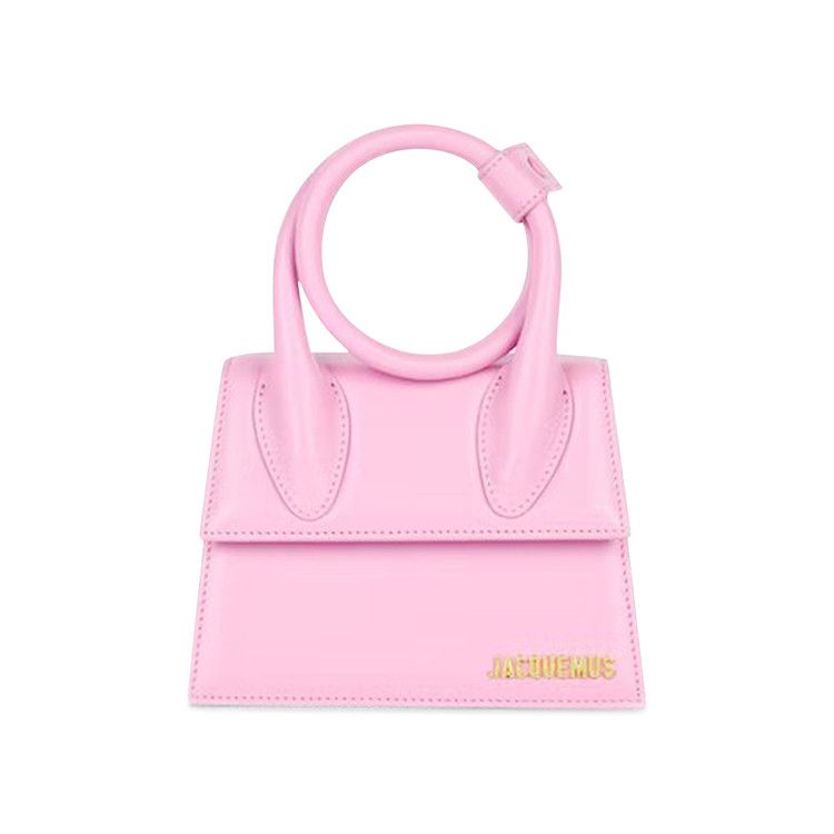 Jacquemus Le Chiquito Noued Coiled Handbag Light Pink