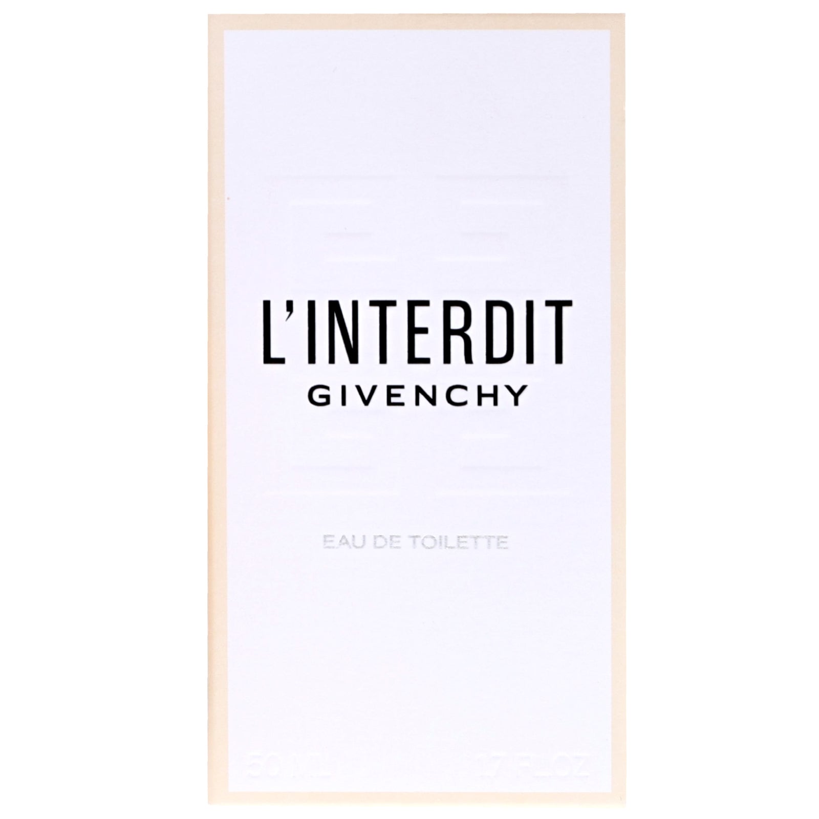 Givenchy L'interdit Eau de Toilette Spray 50ml