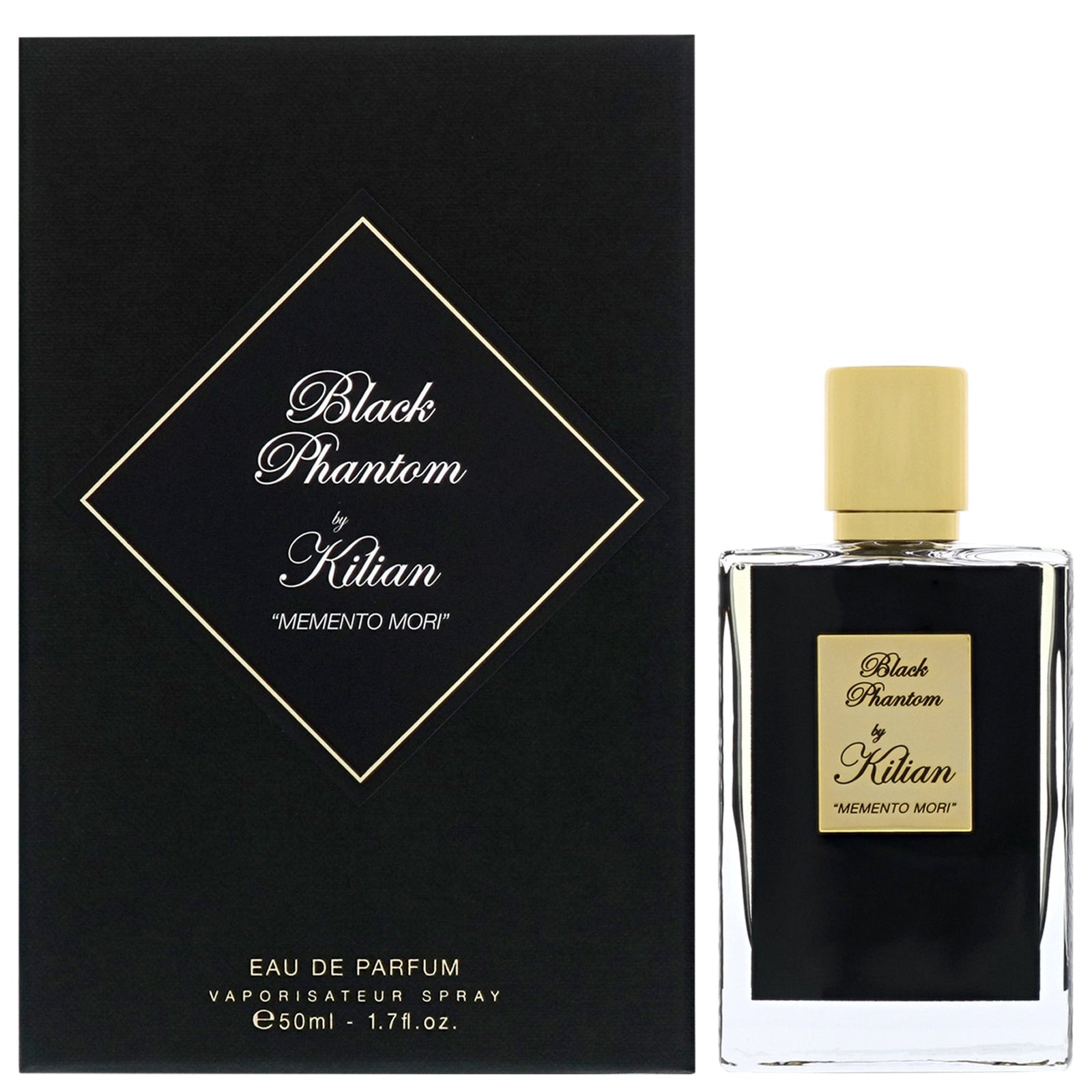 Kilian Black Phantom Memento Mori Eau de Parfum Refillable Spray 50ml