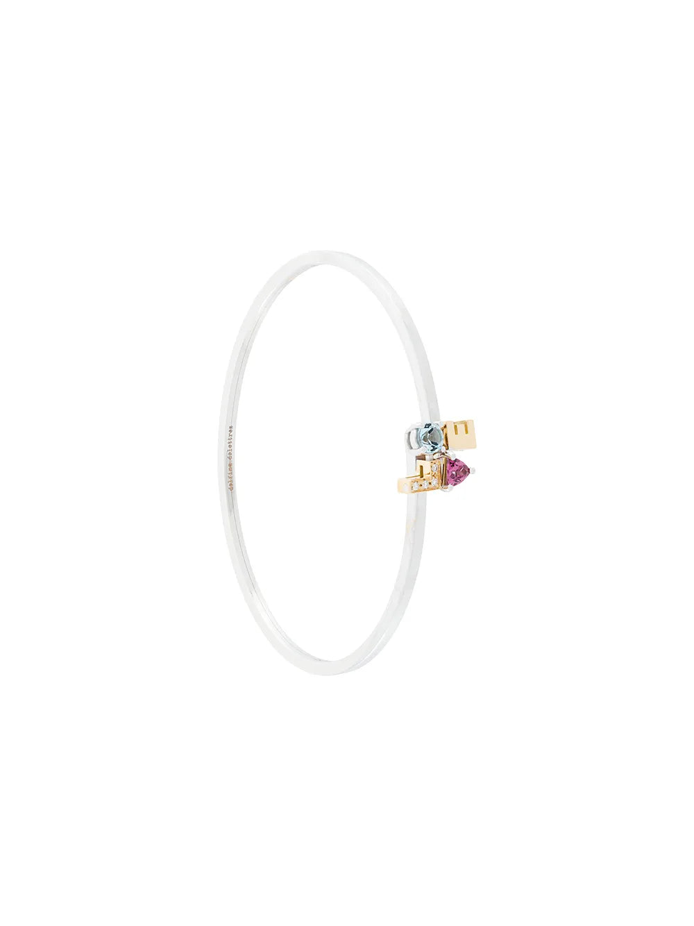 18kt gold and diamond Love bracelet