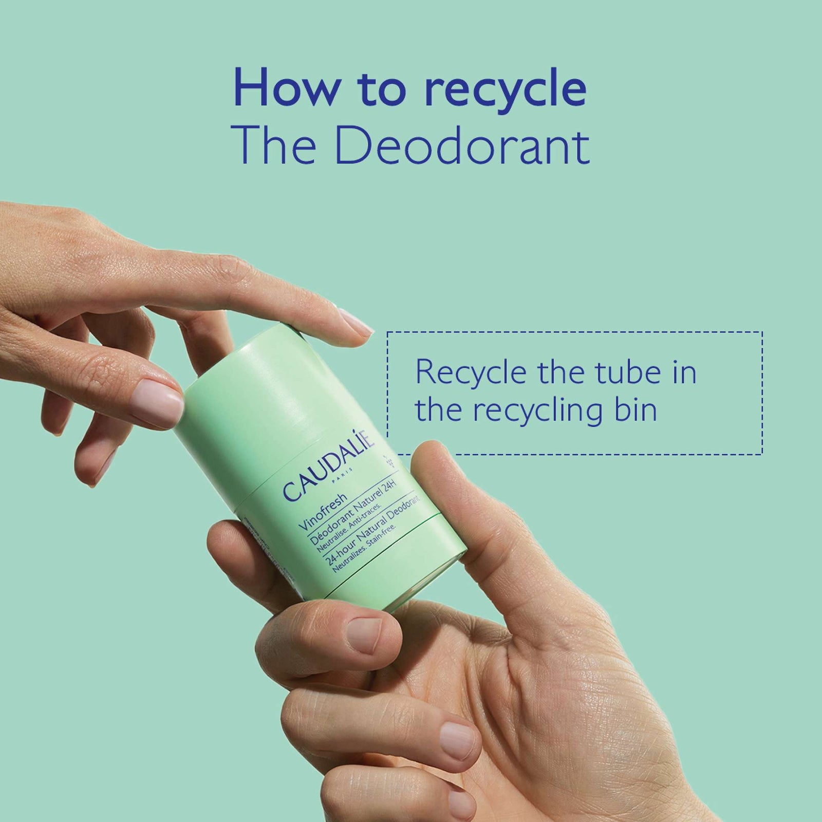Caudalie Vinofresh Natural Aluminum-Free Deodorant 50g