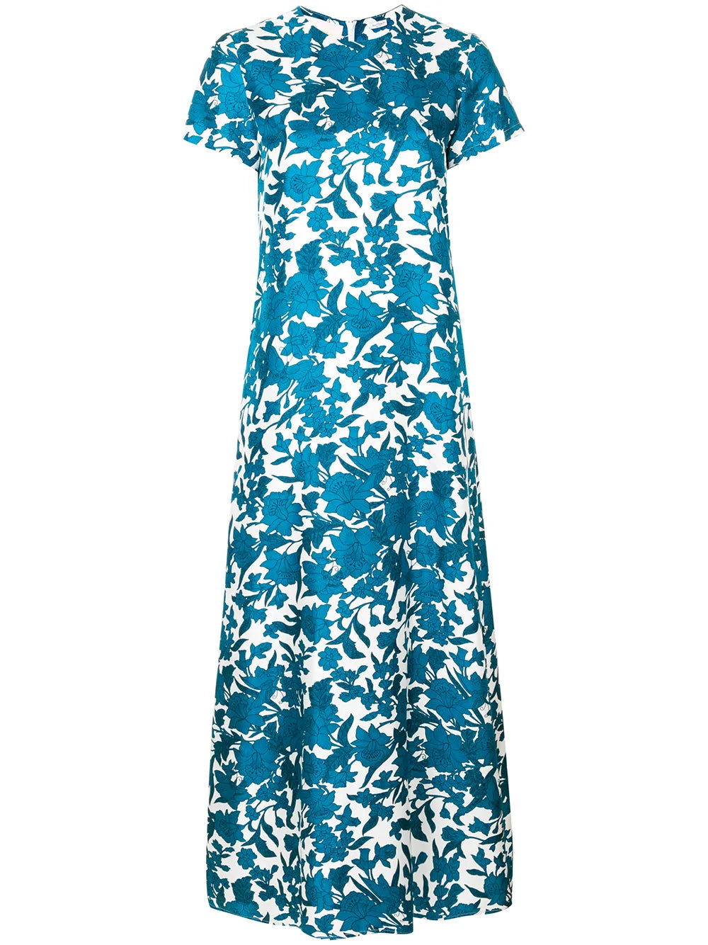 floral-print maxi dress