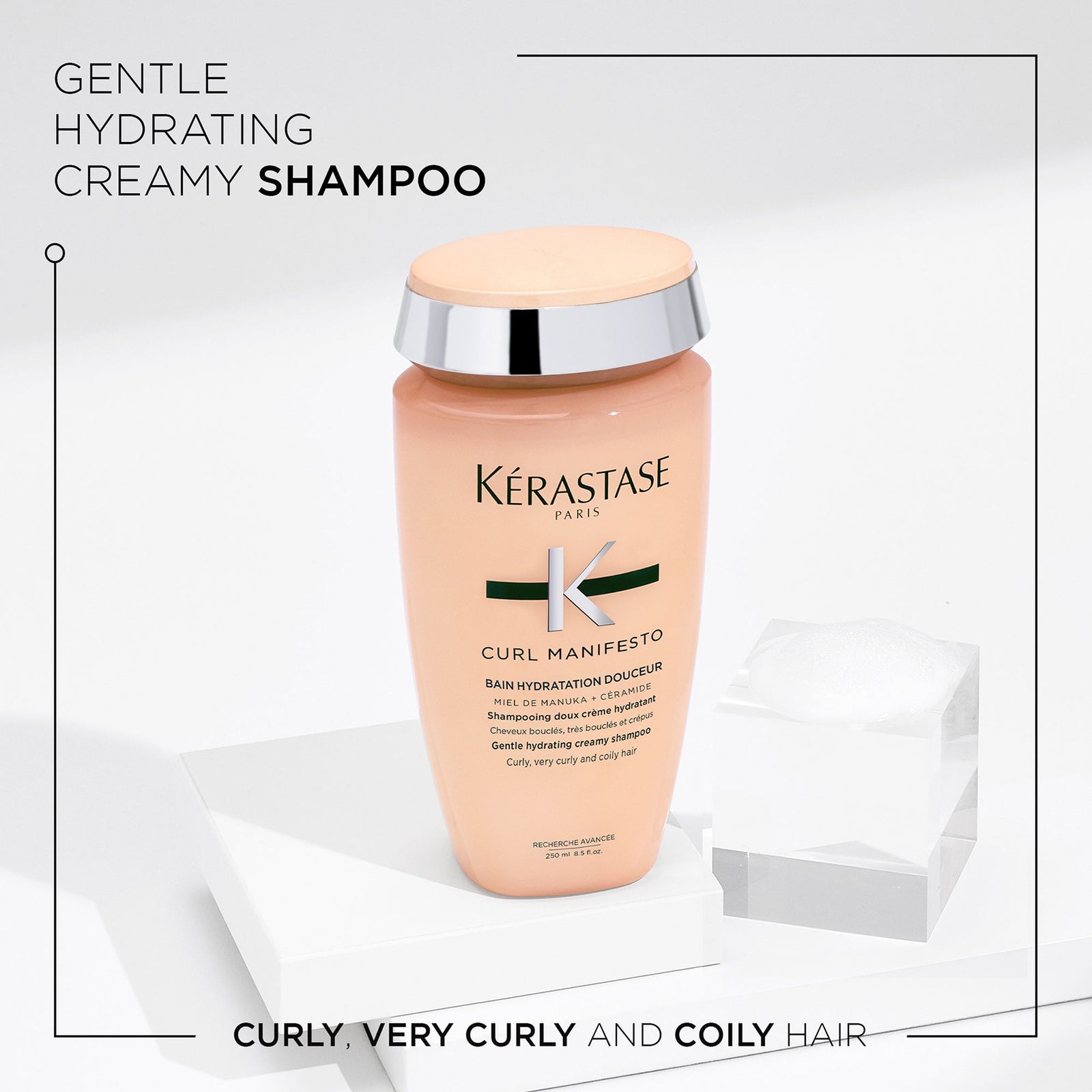 Kérastase Curl Manifesto Bain Hydratation Douceur: Gentle Hydrating Creamy Shampoo System 250ml