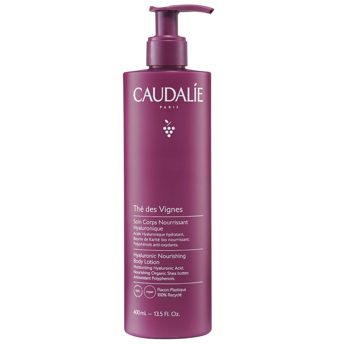 Caudalie Thé des Vignes Hyaluronic Nourishing Body Lotion 400 ml