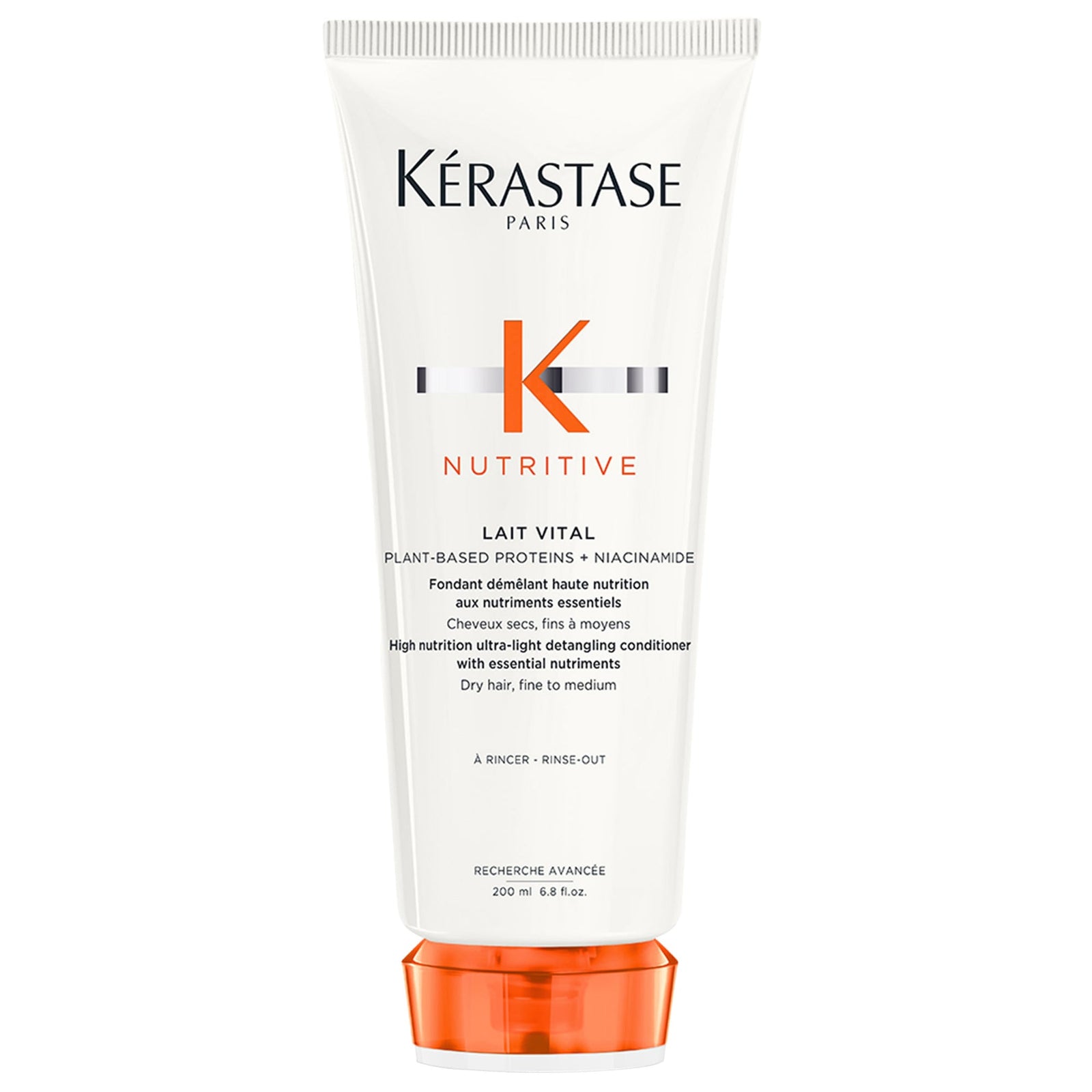 Kérastase Nutritive Lait Vital: High Nutrition Ultra-Light Detangling Conditioner 200ml