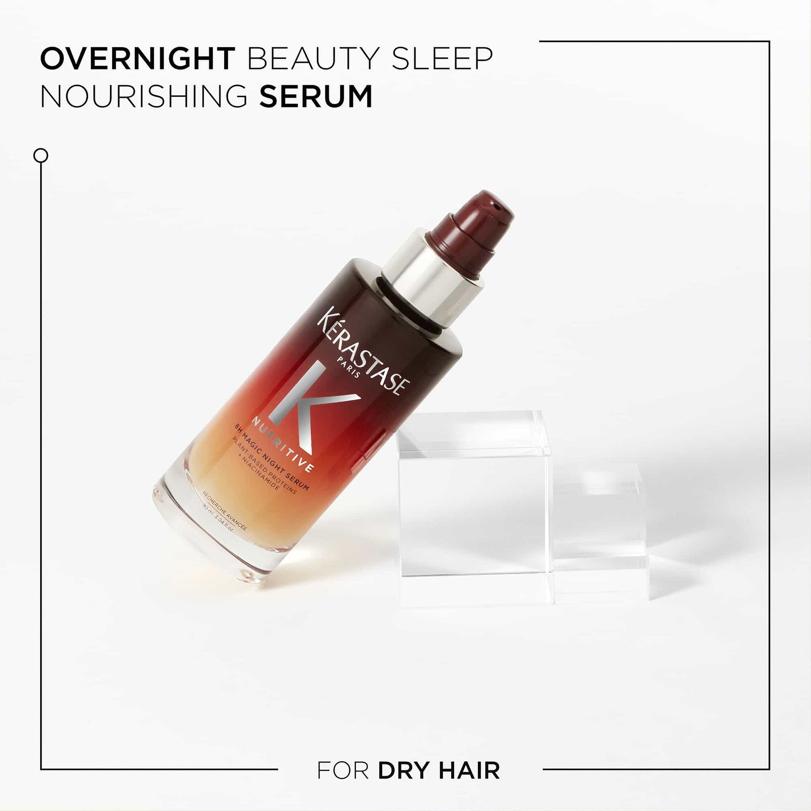 Kérastase Nutritive 8H Magic Night Serum With Niacinamide For Dry Hair 90ml