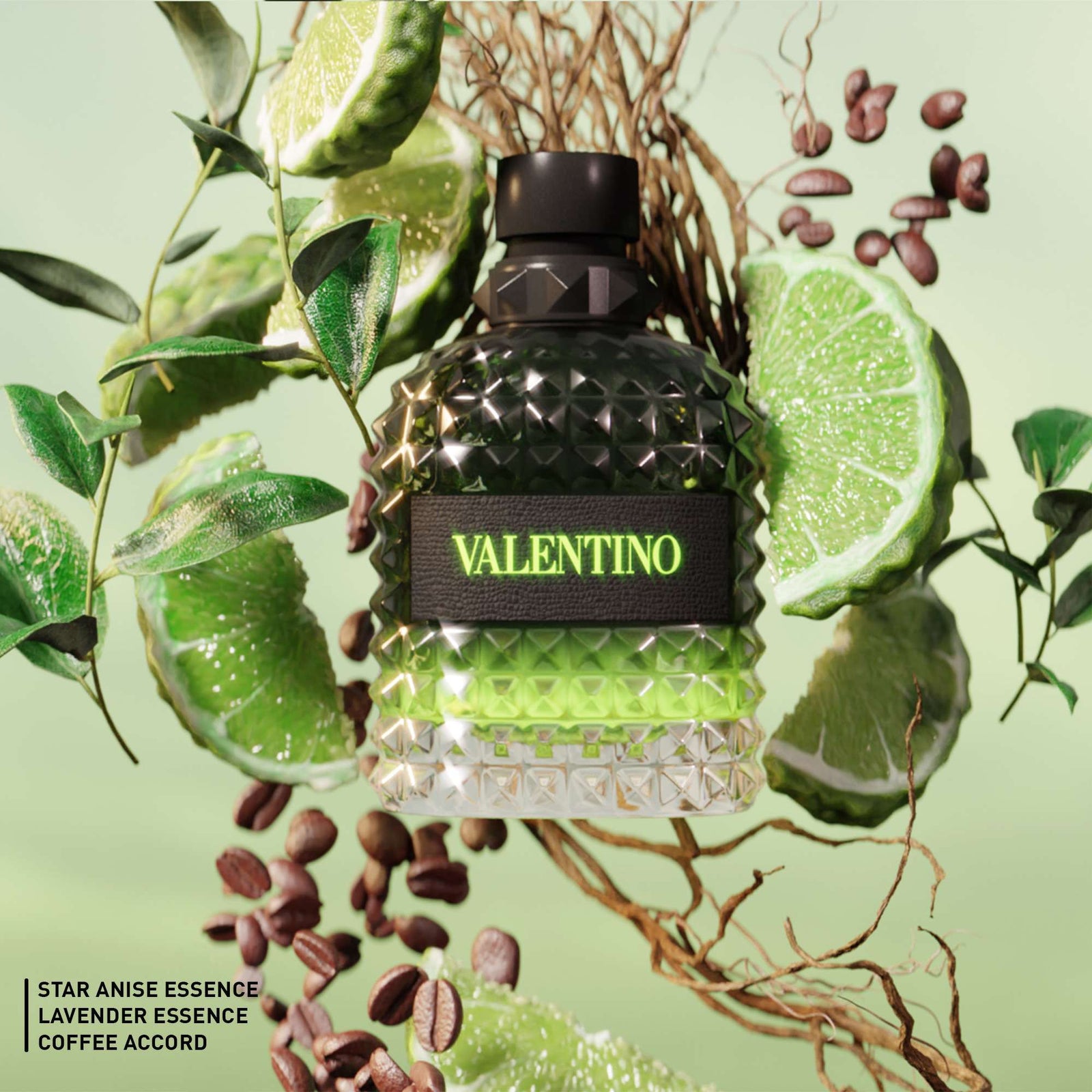Valentino Born In Roma Uomo Green Stravaganza Eau de Toilette Spray 50ml