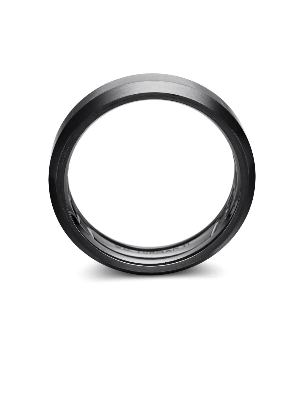 Beveled band ring (6mm)