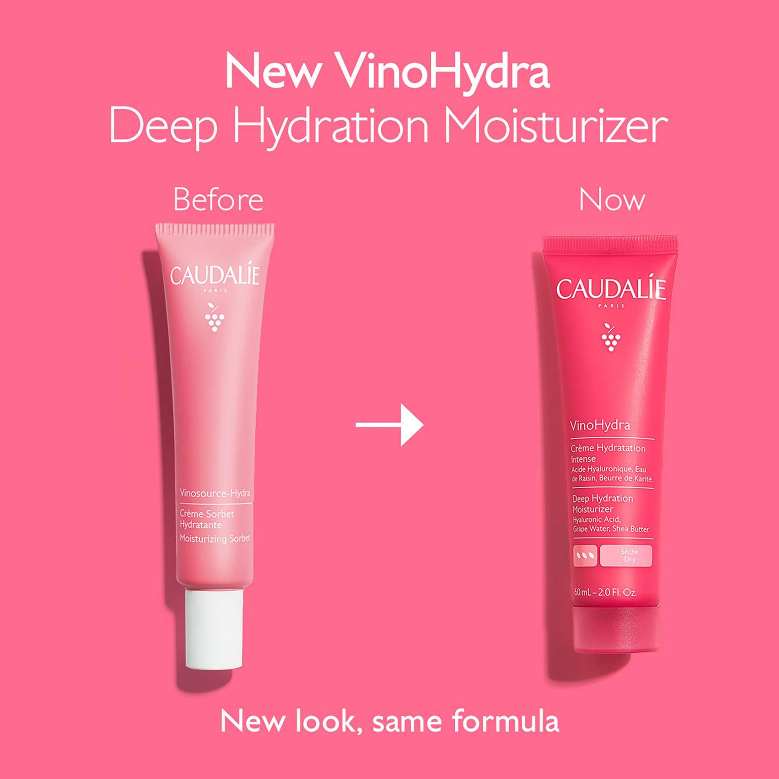 Caudalie VinoHydra S.O.S Deep Hydration Moisturiser 60ml