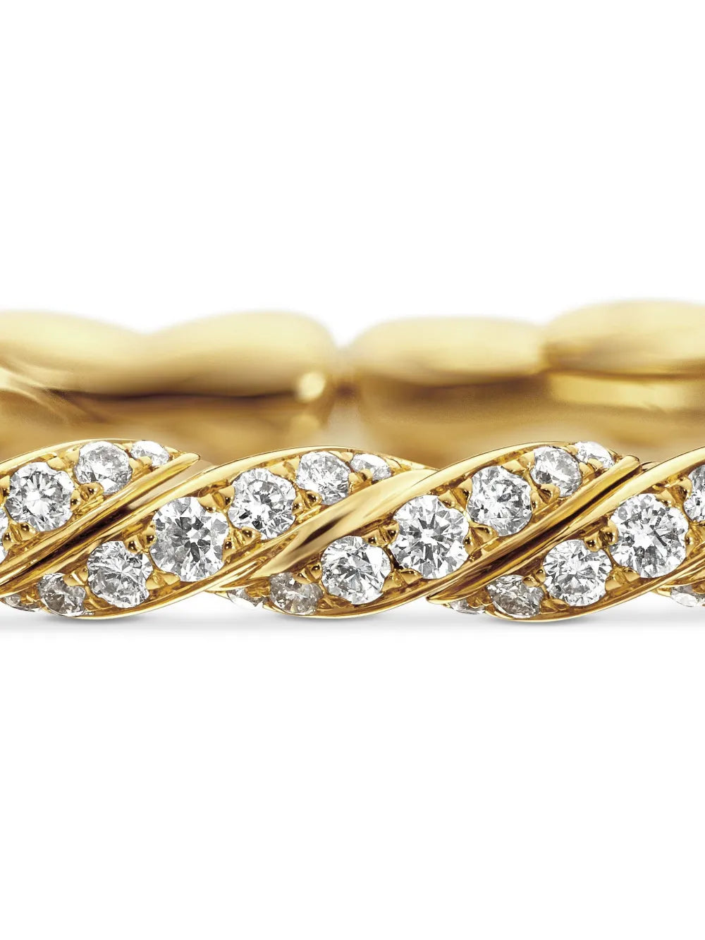 18kt yellow gold Sculpted Cable Flex bracelet (3.5mm)