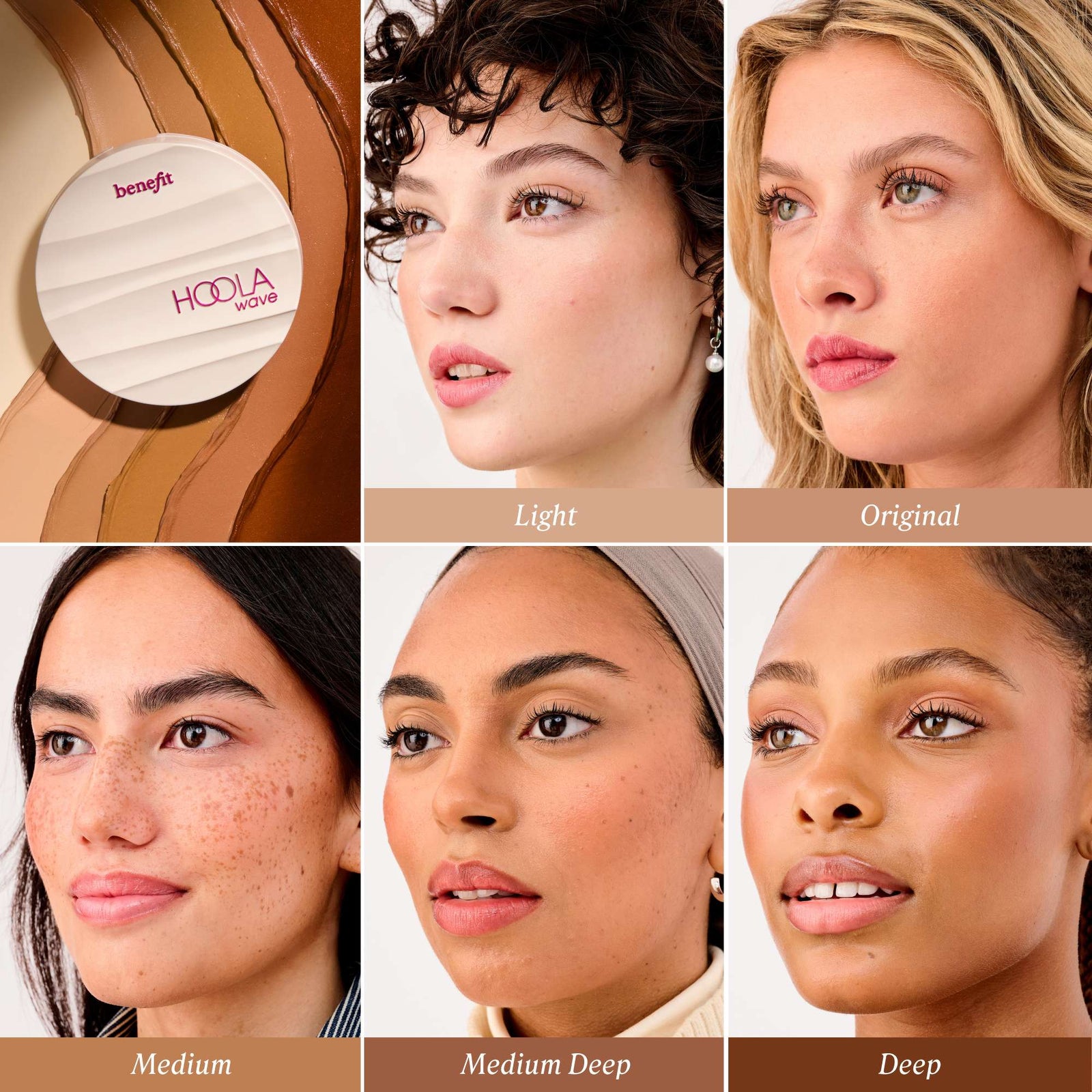 benefit Hoola Wave Medium Deep Cream Bronzer 9g