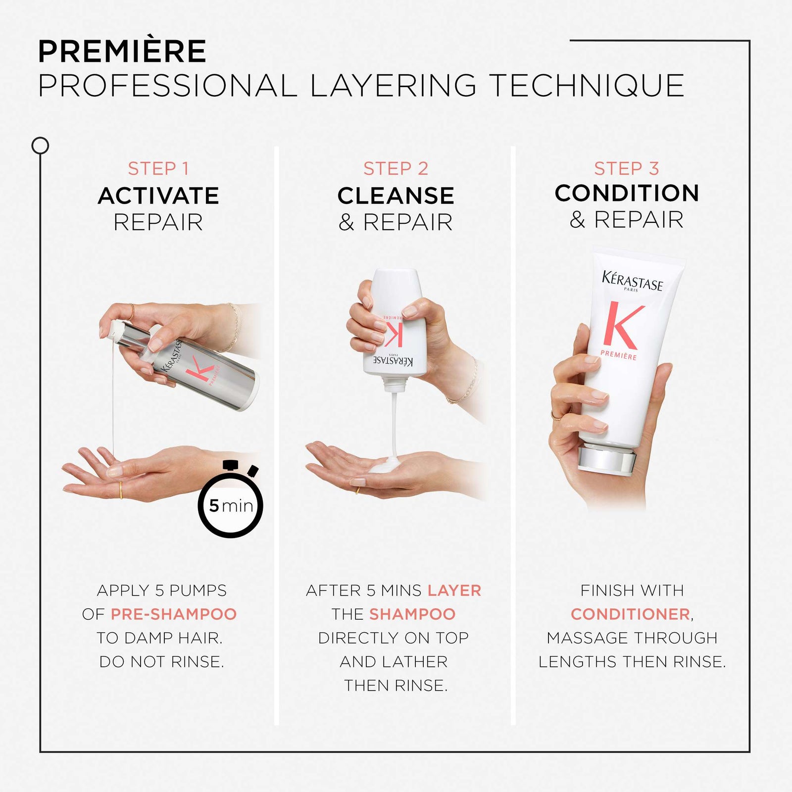 Kérastase Première Decalcifying Repairing Pre-Shampoo Treatment 45ml