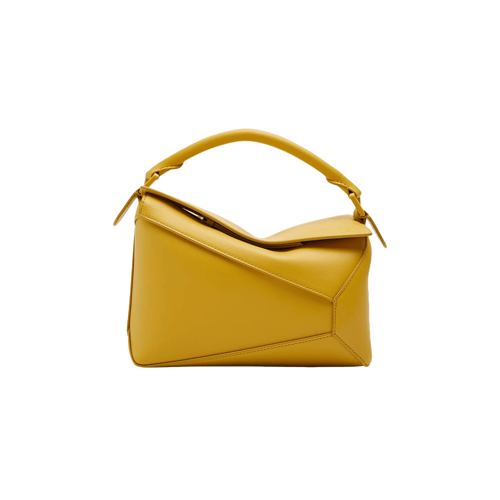 Loewe Small Puzzle Bag Pale Yellow Glaze