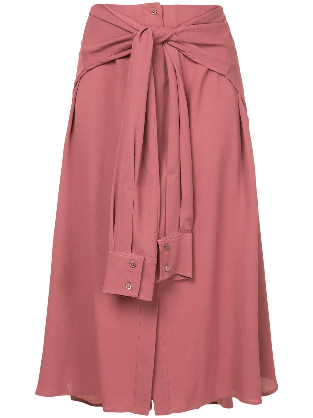 shirt-style skirt