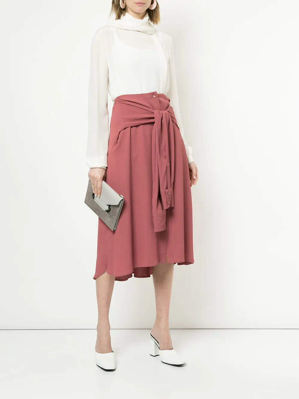 shirt-style skirt