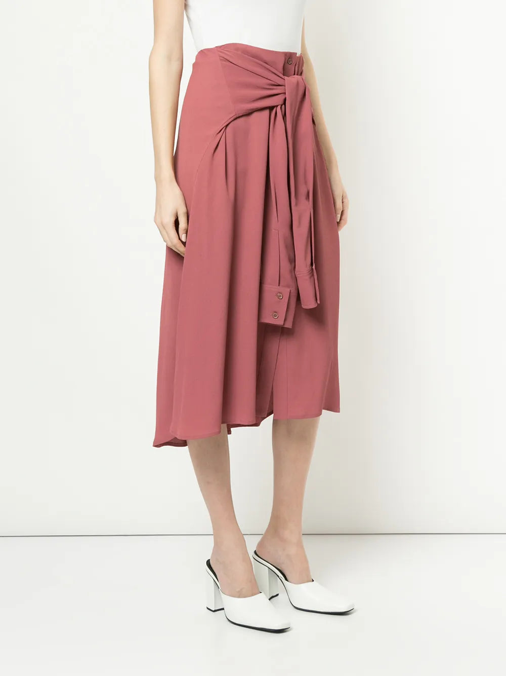 shirt-style skirt