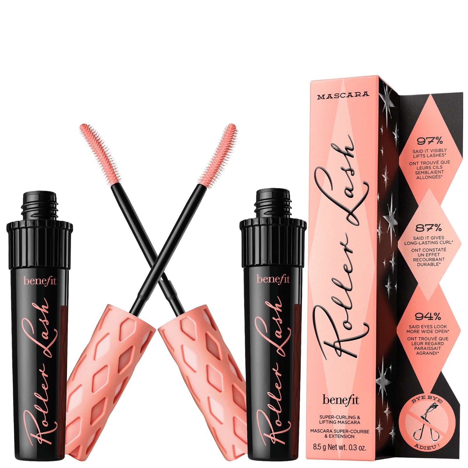 benefit Bundles Roller Lash Lifting and Curling Mascara Duo Black