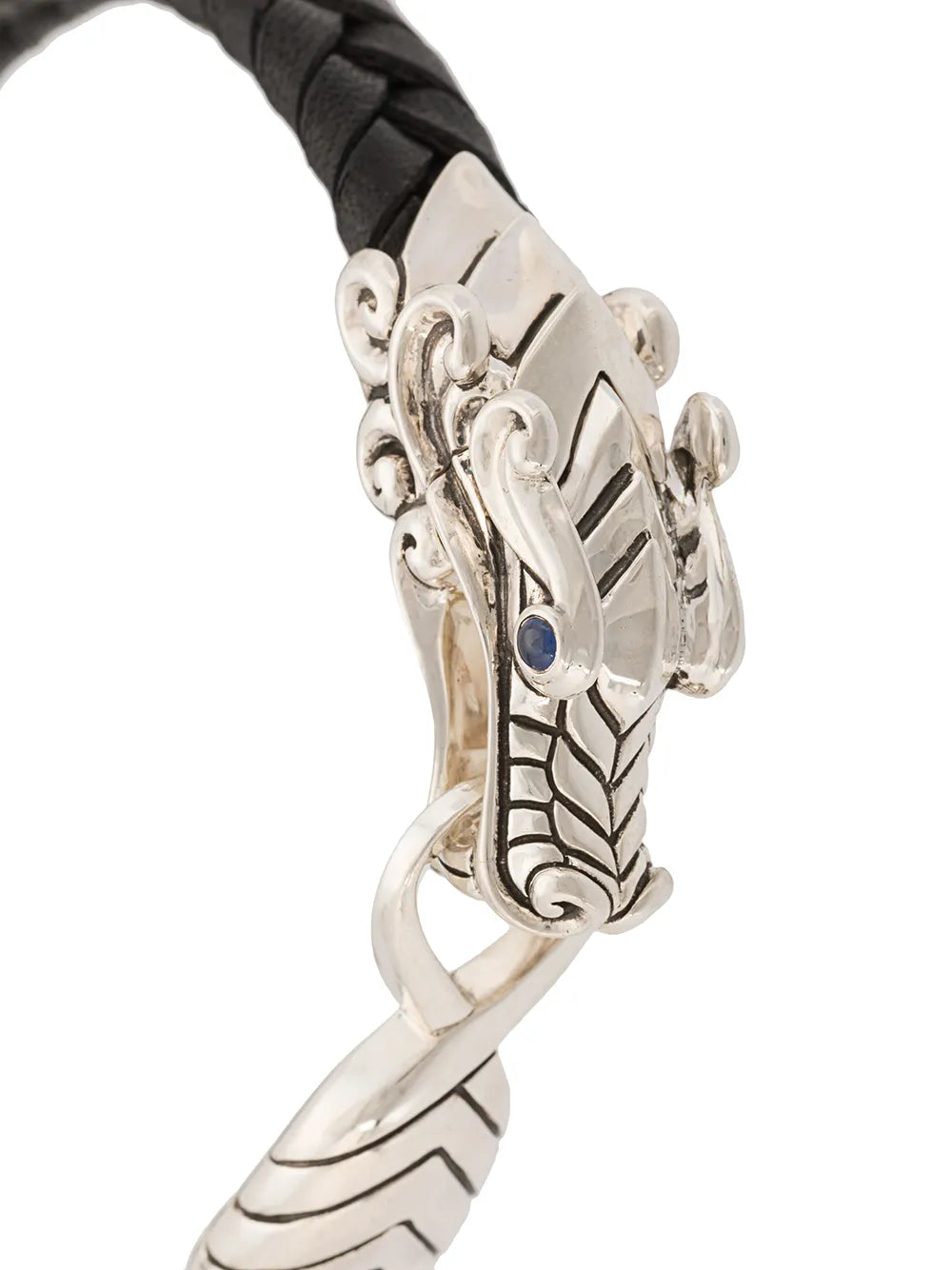 Legends Naga sapphire leather bracelet