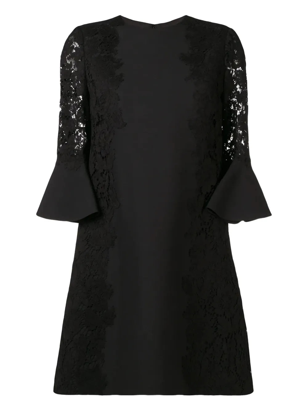 lace-detail dress