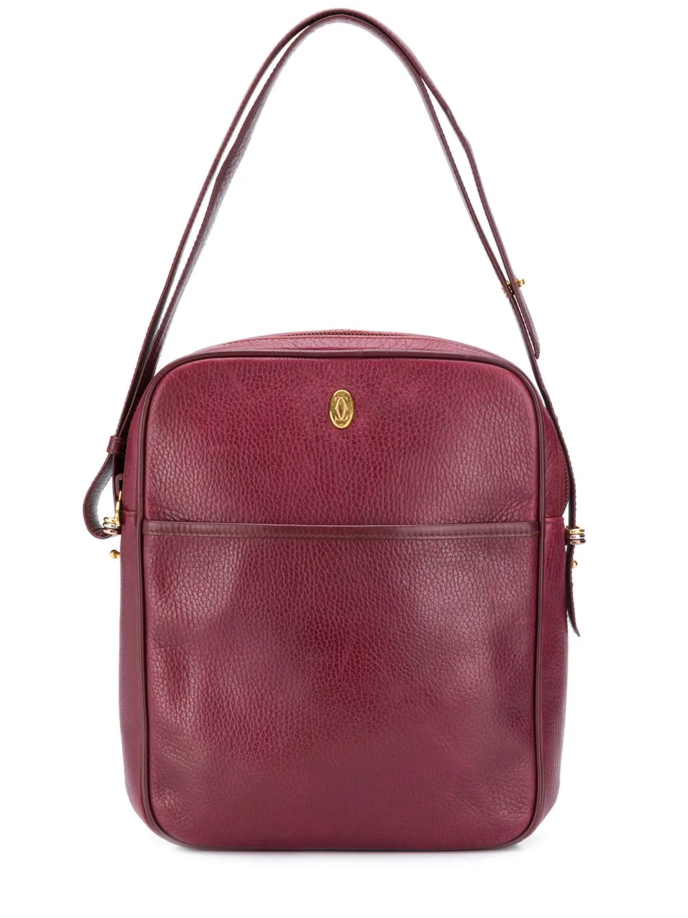 logo-plaque shoulder bag