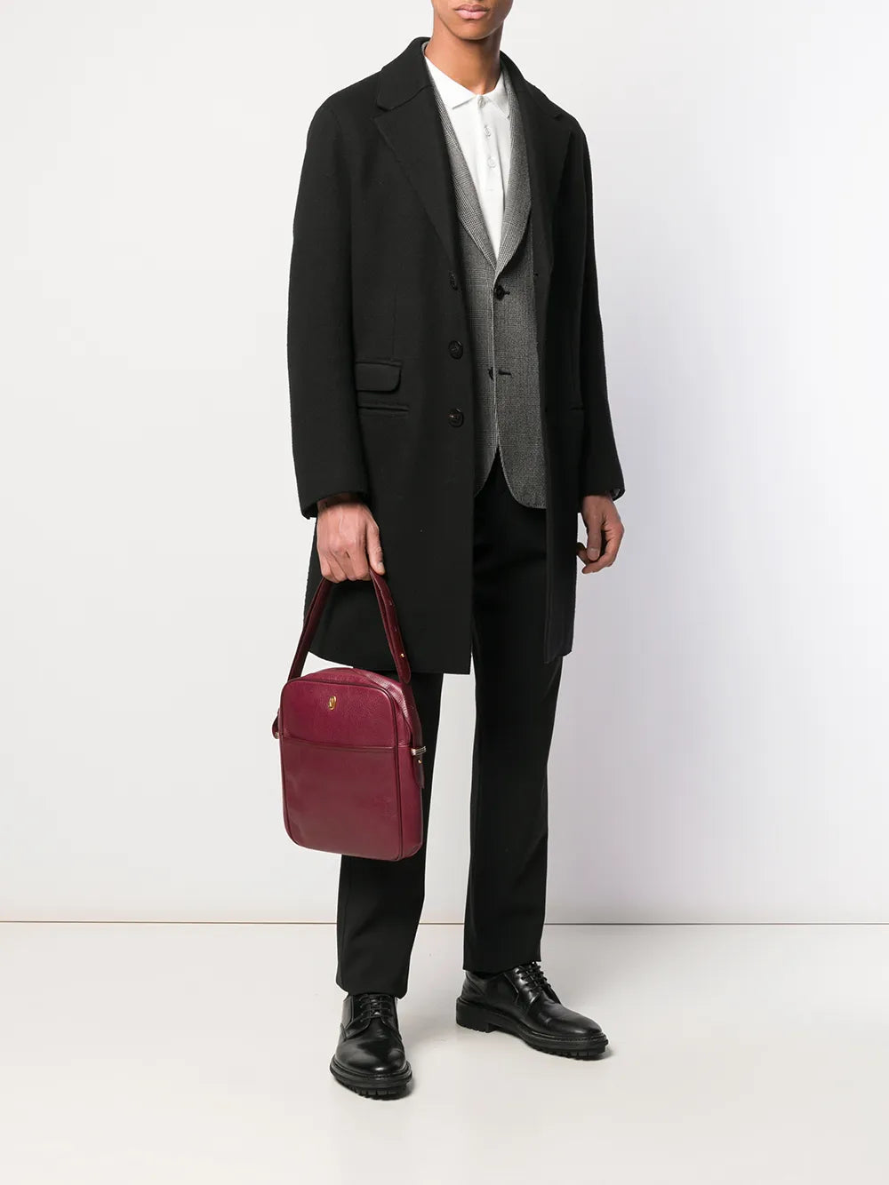 logo-plaque shoulder bag