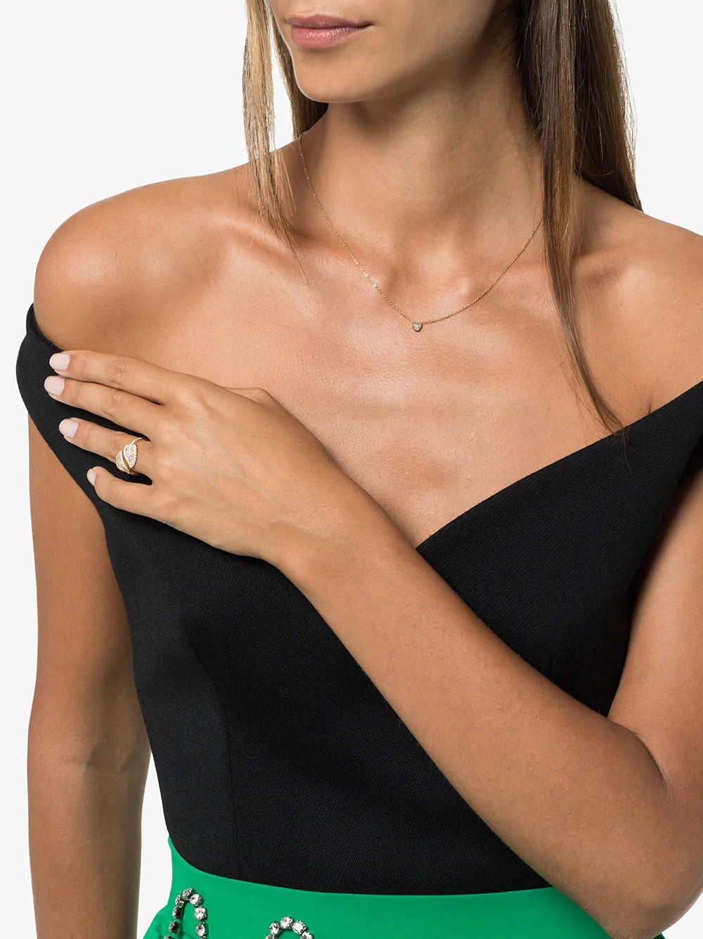 Wrap Leaf ring