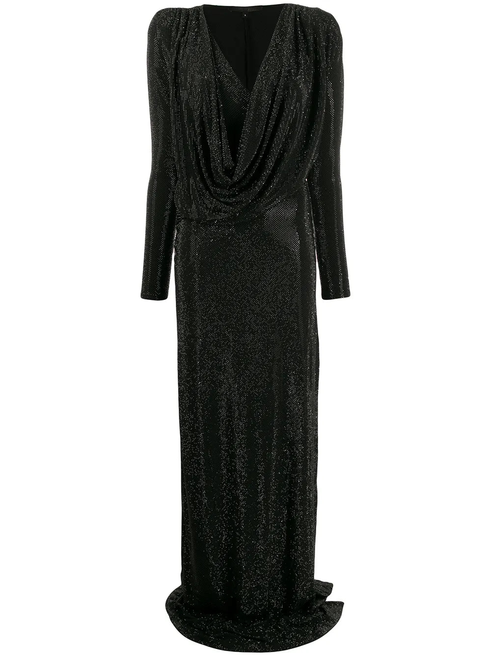 crystal embellished gown