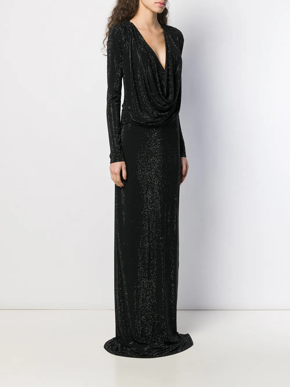 crystal embellished gown