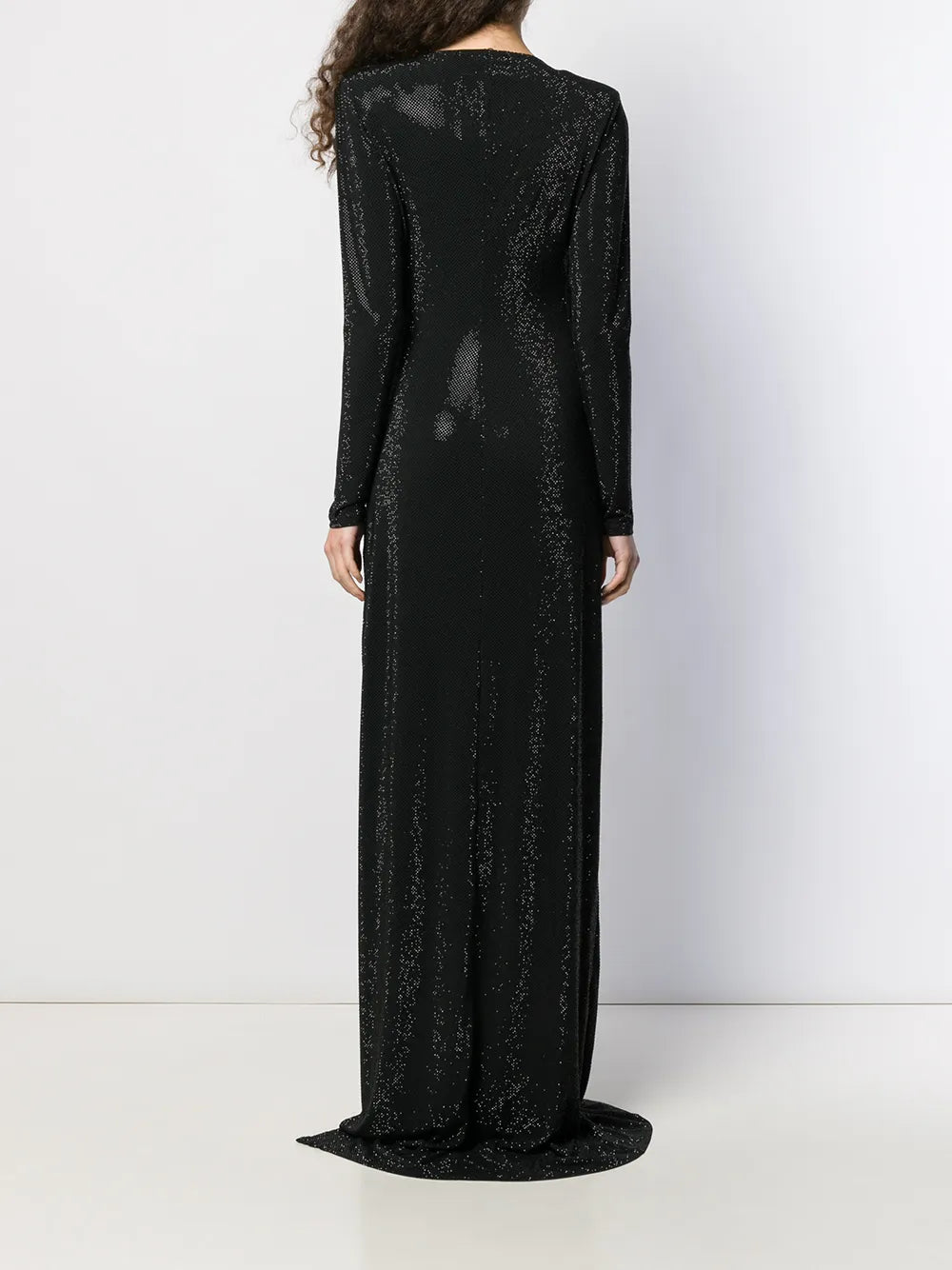 crystal embellished gown
