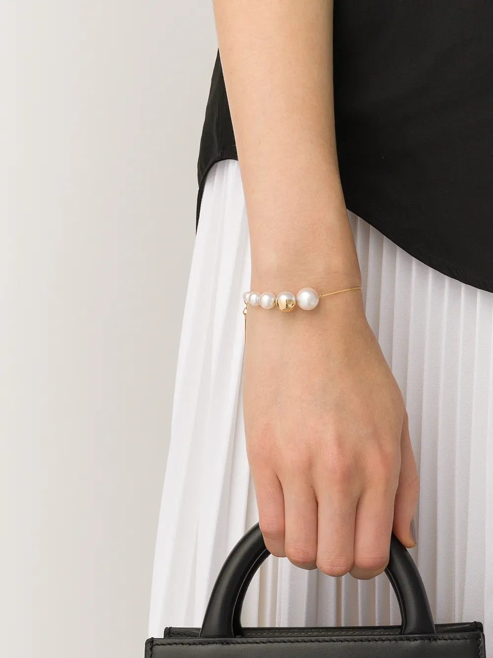 18kt yellow gold M/G Shell bracelet