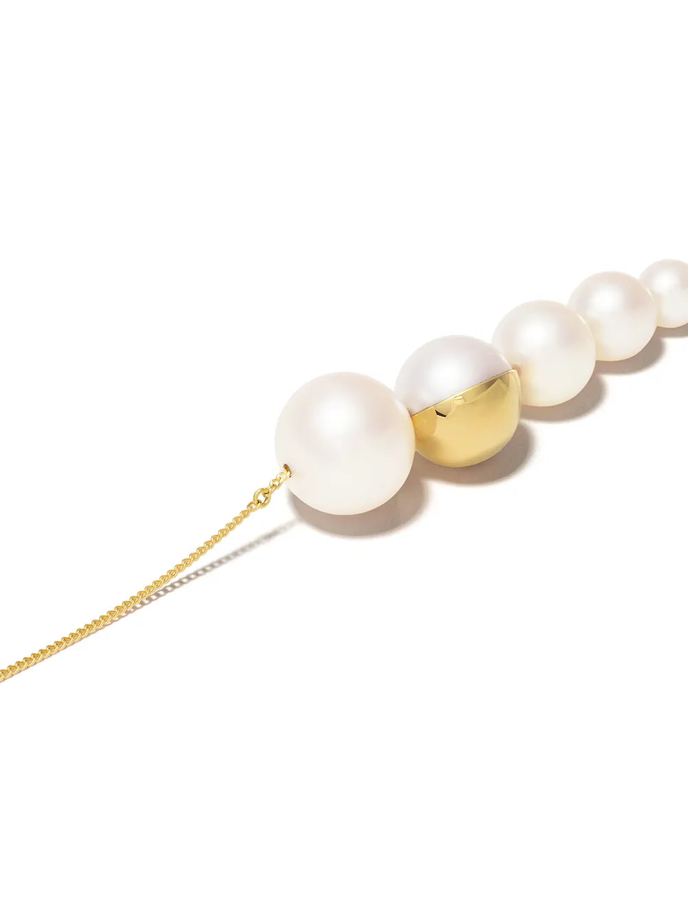18kt yellow gold M/G Shell bracelet