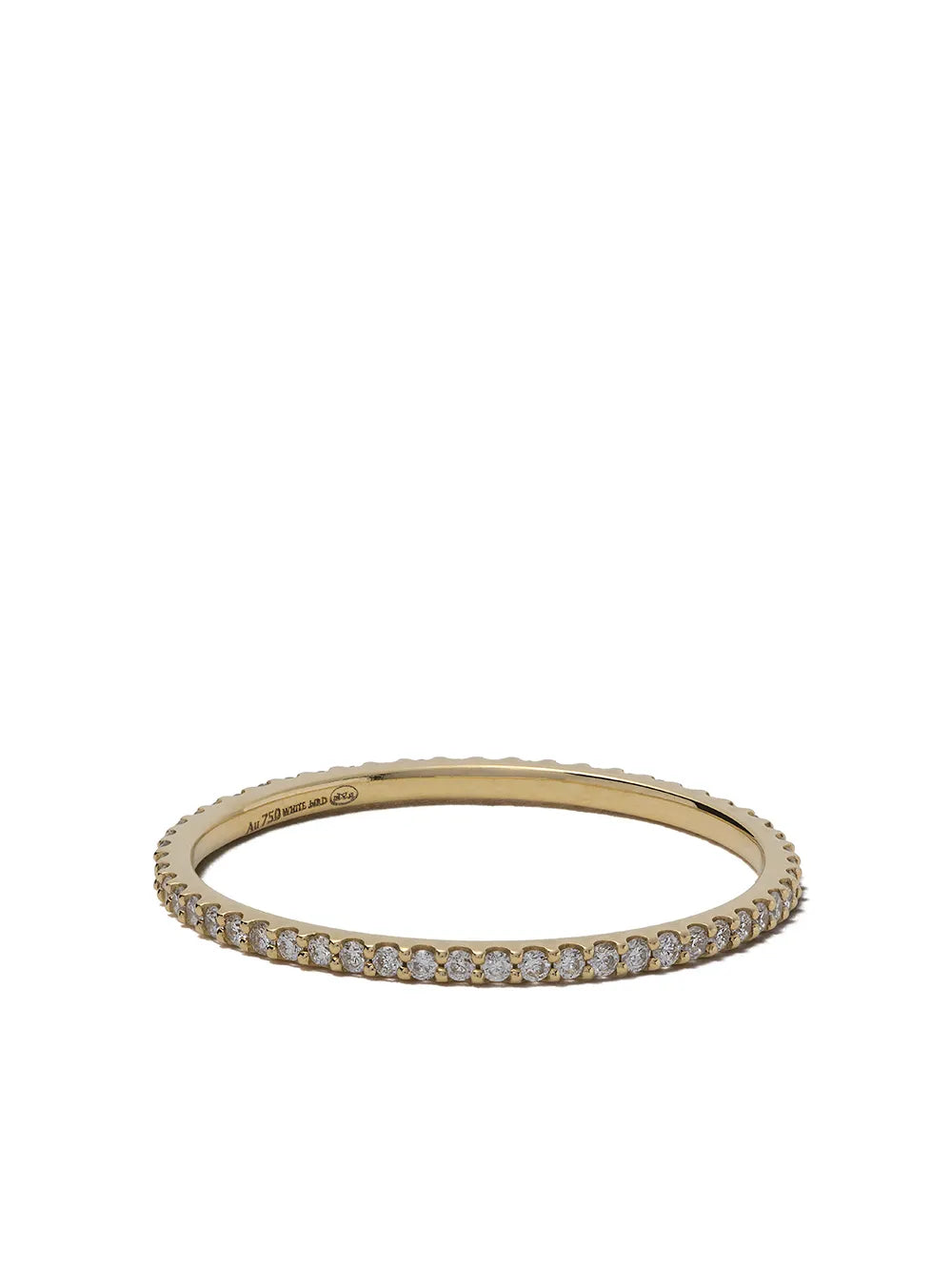 18kt gold diamond Solange ring