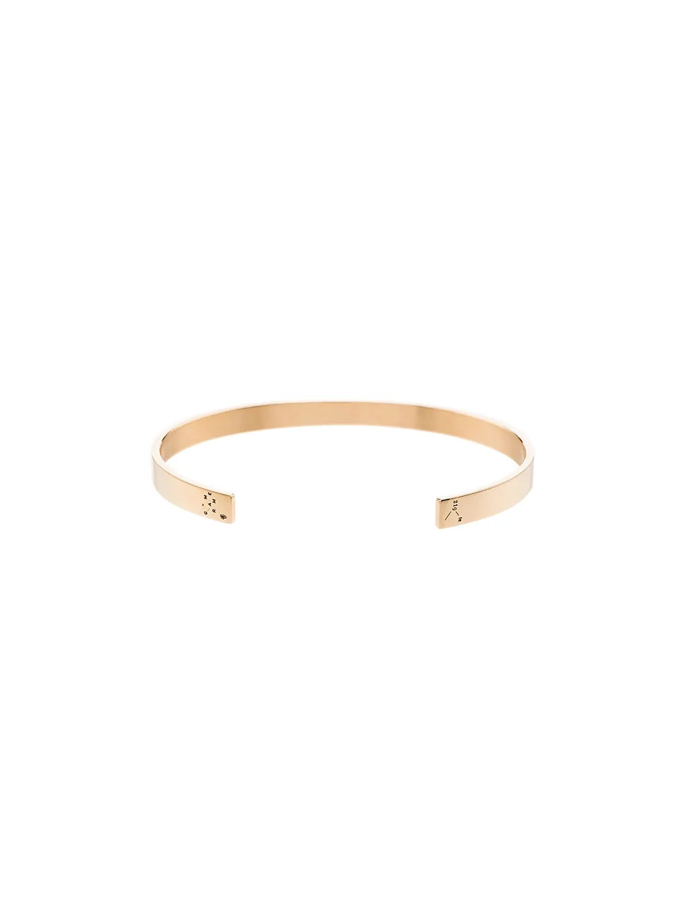 logo engraved bangle