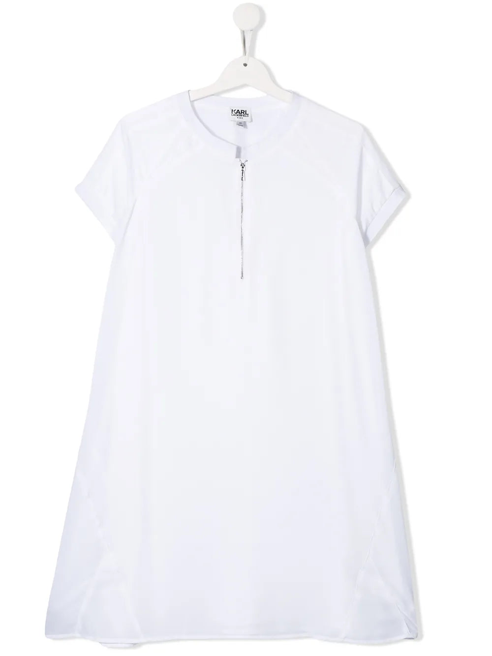 colour bock short sleeve dress
