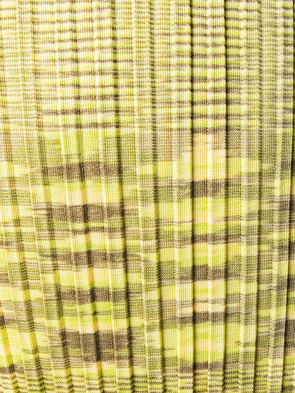 ribbed-knit skirt