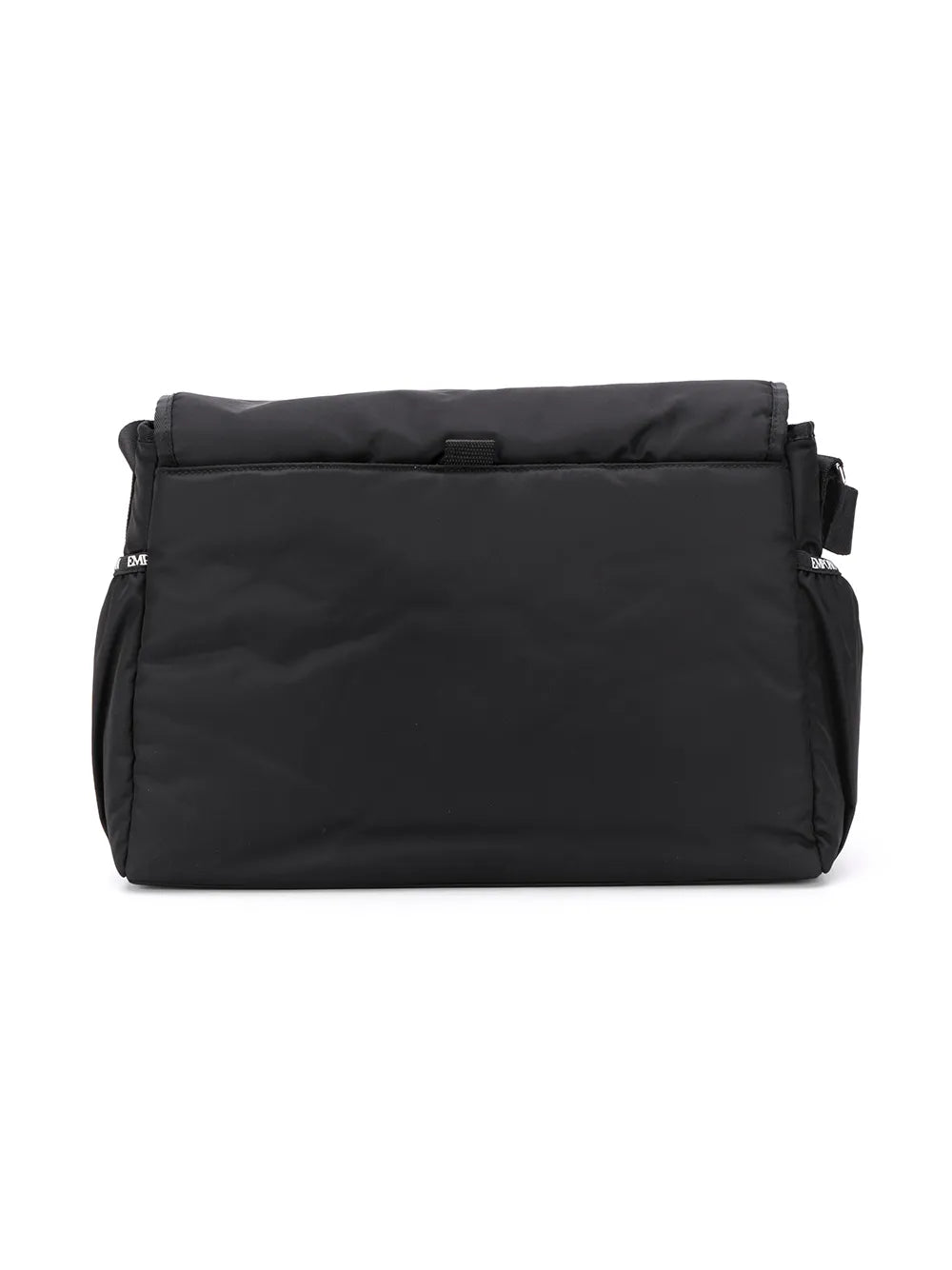 logo plaque diaper bag