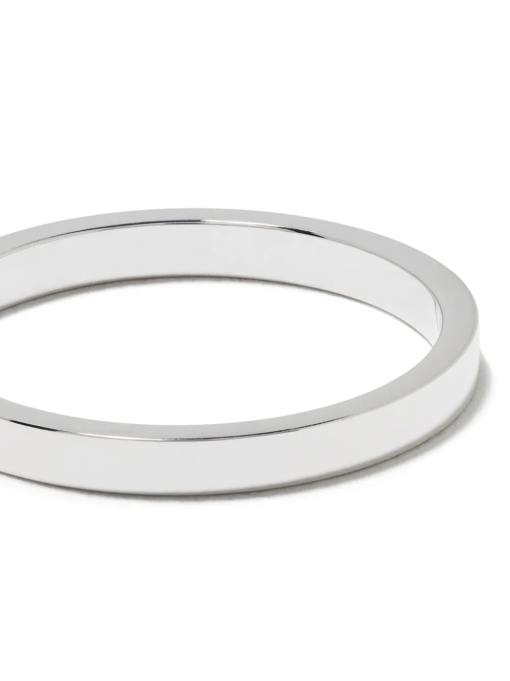 18kt white gold 3g band ring