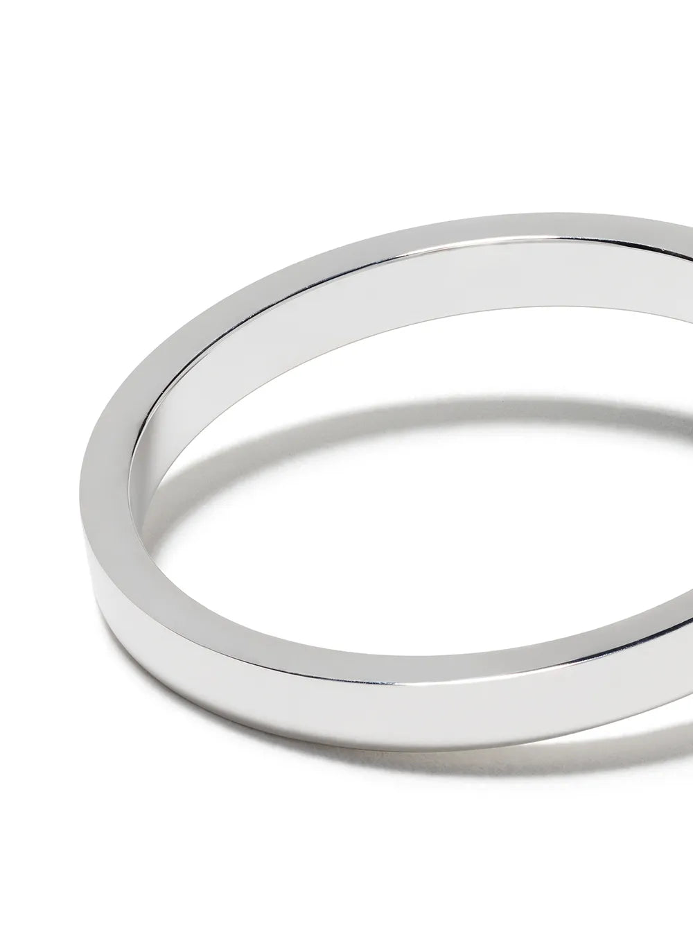 18kt white gold 3g band ring
