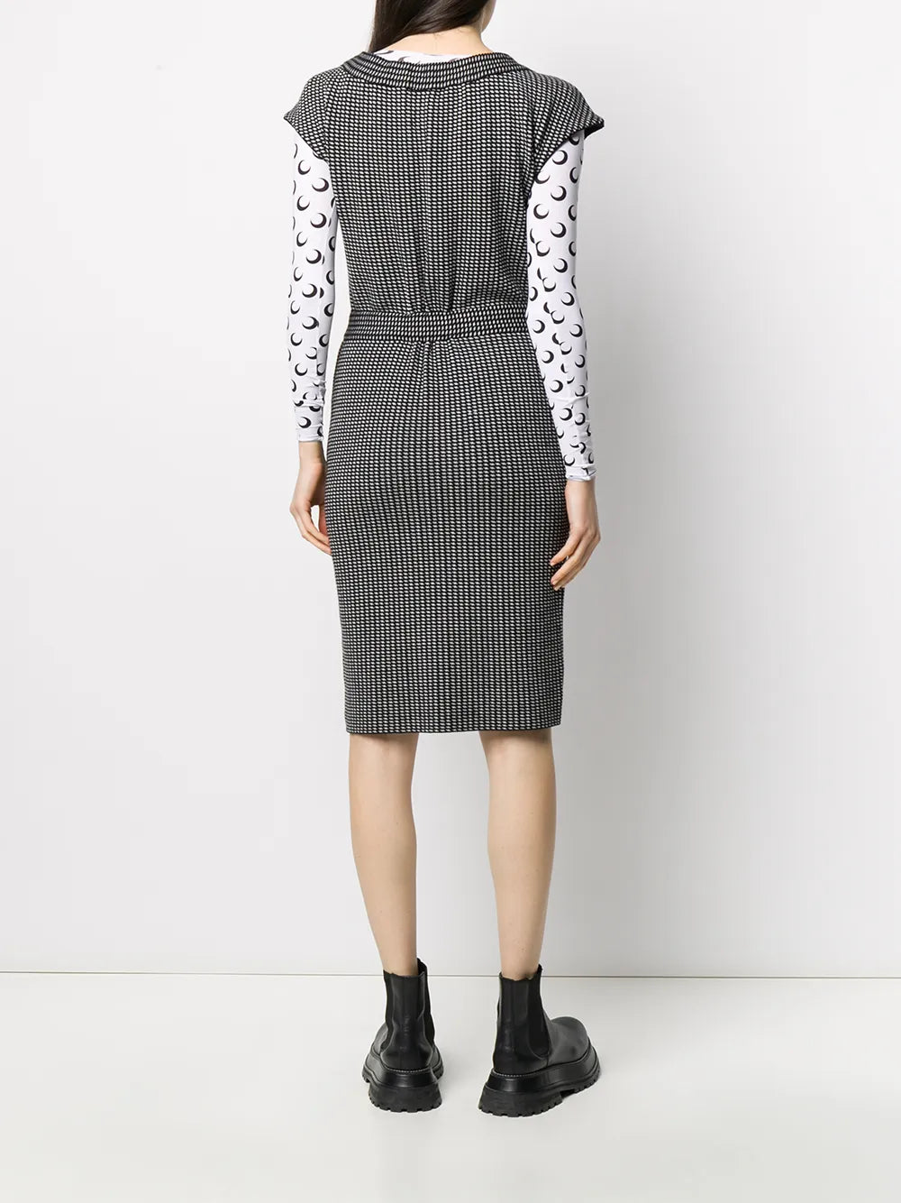 2000s slim-fit dress