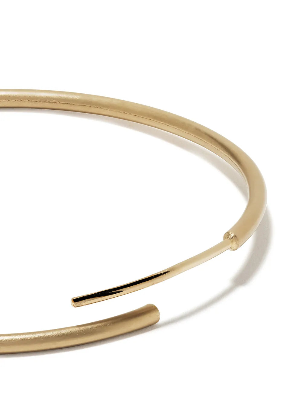 18kt yellow gold large hoop earrings