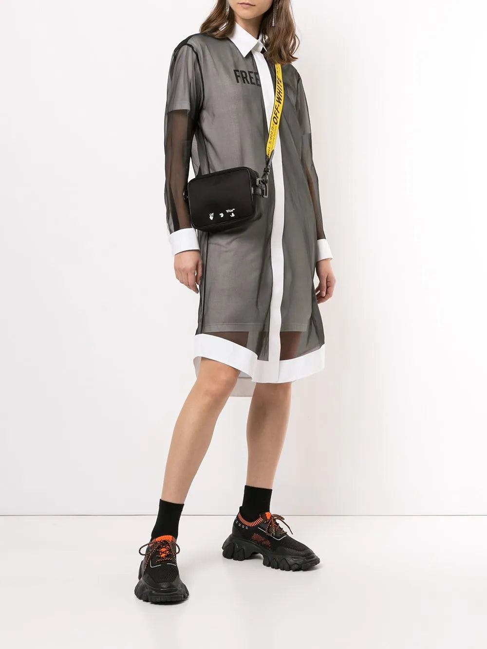 Free Winona-print shirt dress
