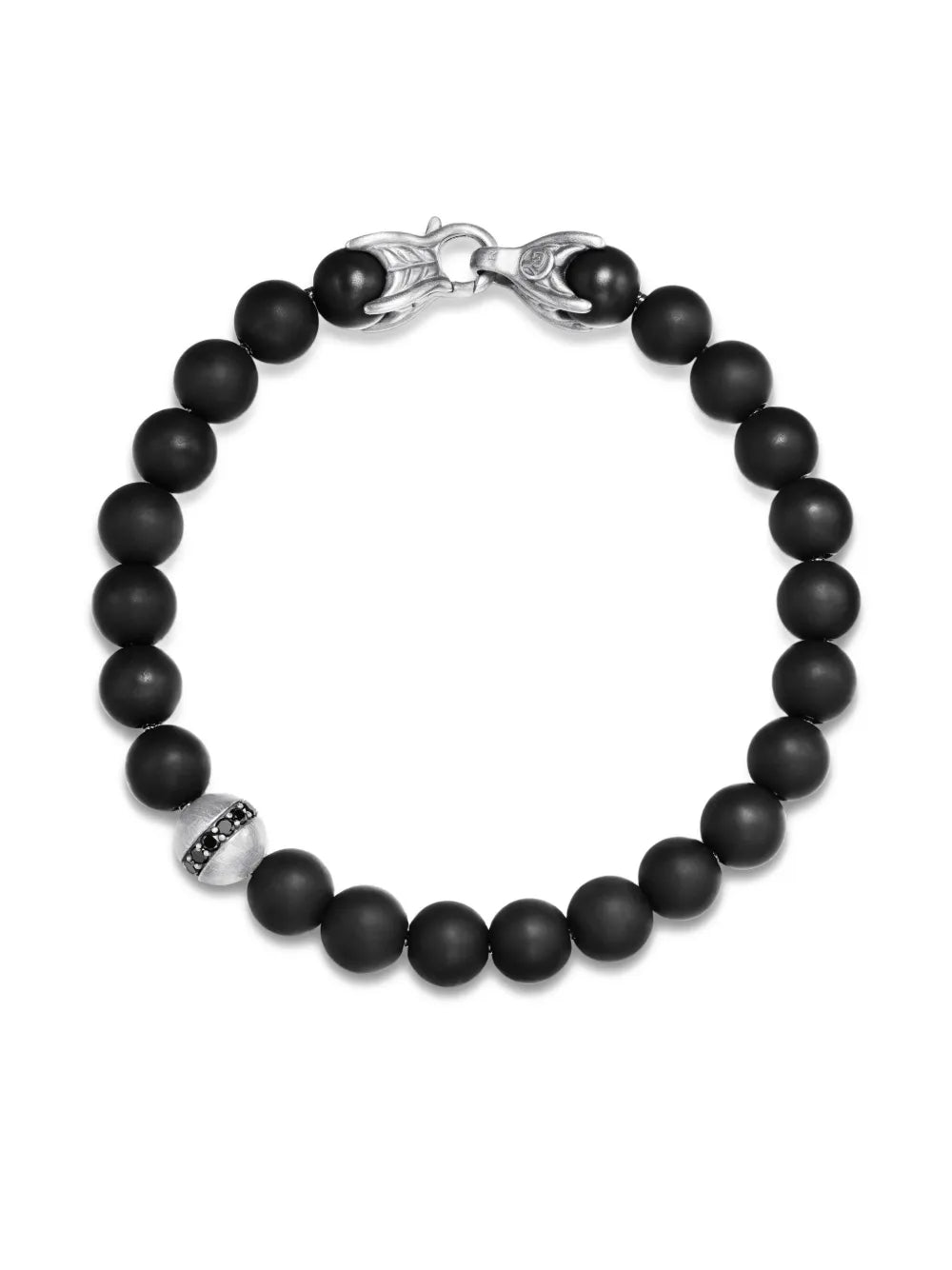 sterling silver Spiritual Beads bracelet (8mm)