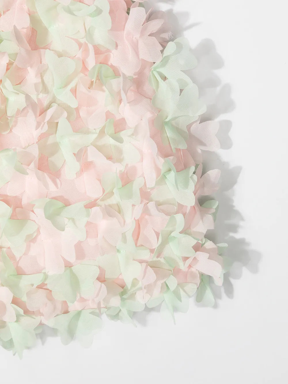 ruffled mini skirt