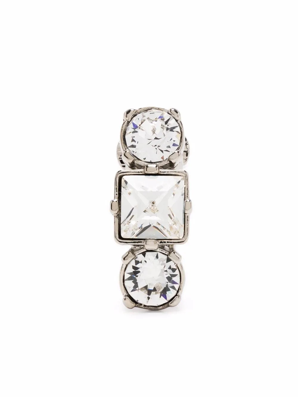 crystal-embellished single earring