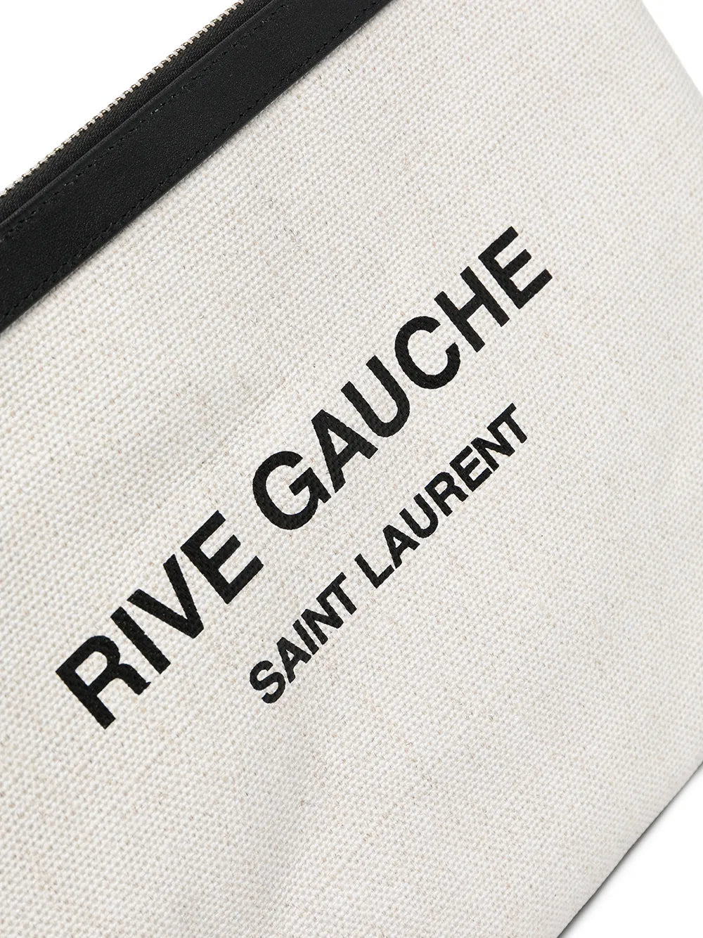 logo-print clutch