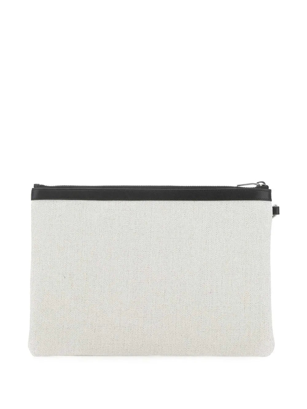 logo-print clutch