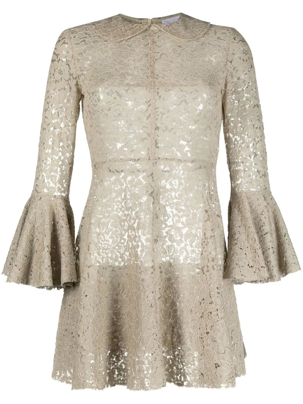 floral lace mini dress